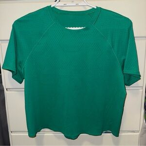 Lululemon Green Waist-Length Tshirt